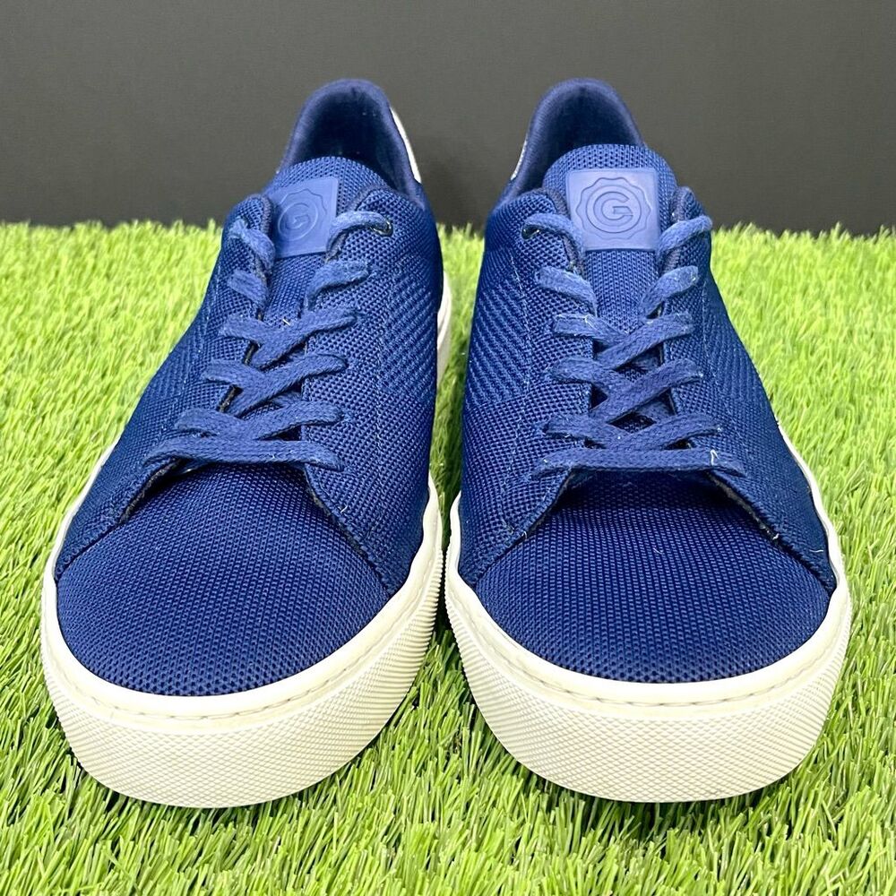 Greats Brooklyn Royal Blue/white knit Sneakers. Men’s 11.
